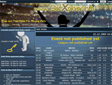 Tablet Screenshot of betxplorer.info